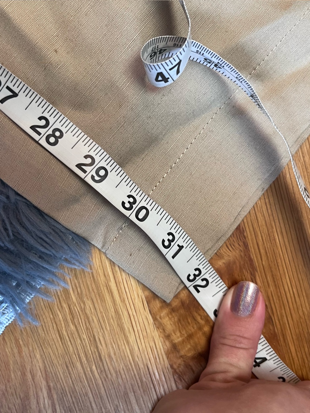 BANANA REPUBLIC Arcata Tencel-Linen Easy Wide Leg Pants in Beige Size M - Picture 7 of 7